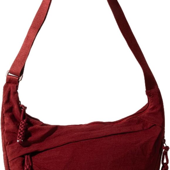 Retro-Inspired Crossbody Hobo Bag with Adjustable Strap - Stylish & Practical - Picture 1 of 8